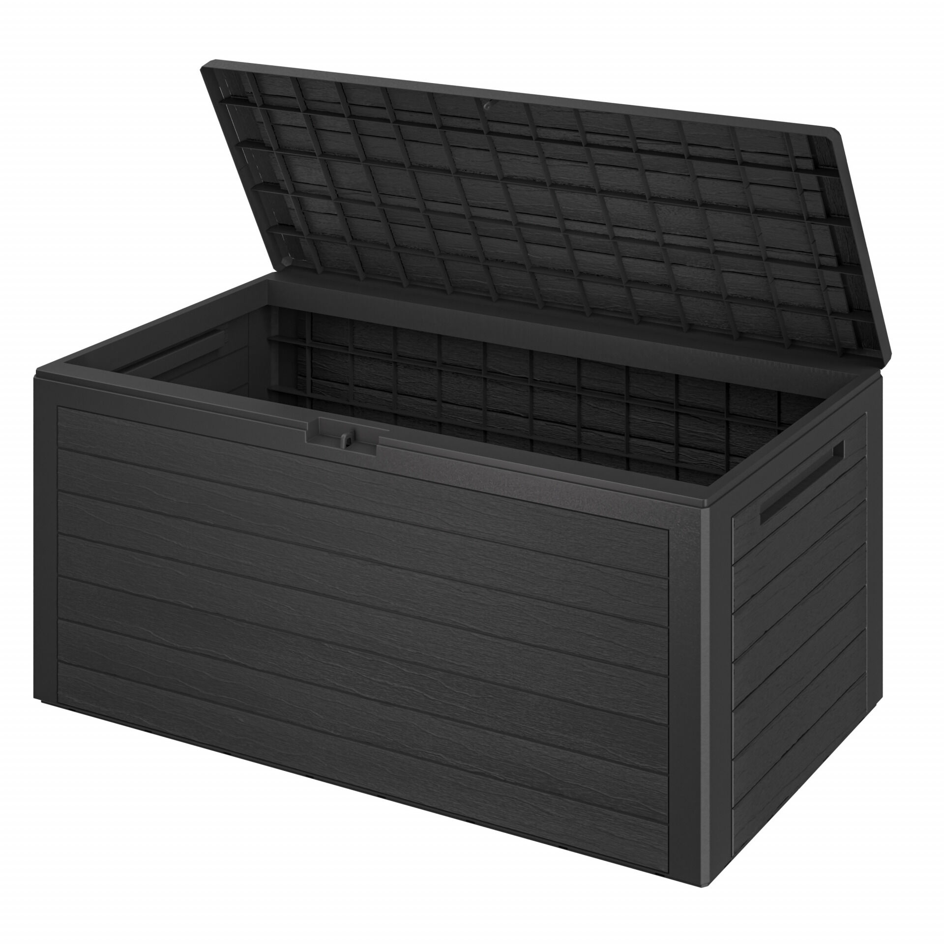 Gartenbox Woody 280L Anthrazit Holzoptik wasserdicht