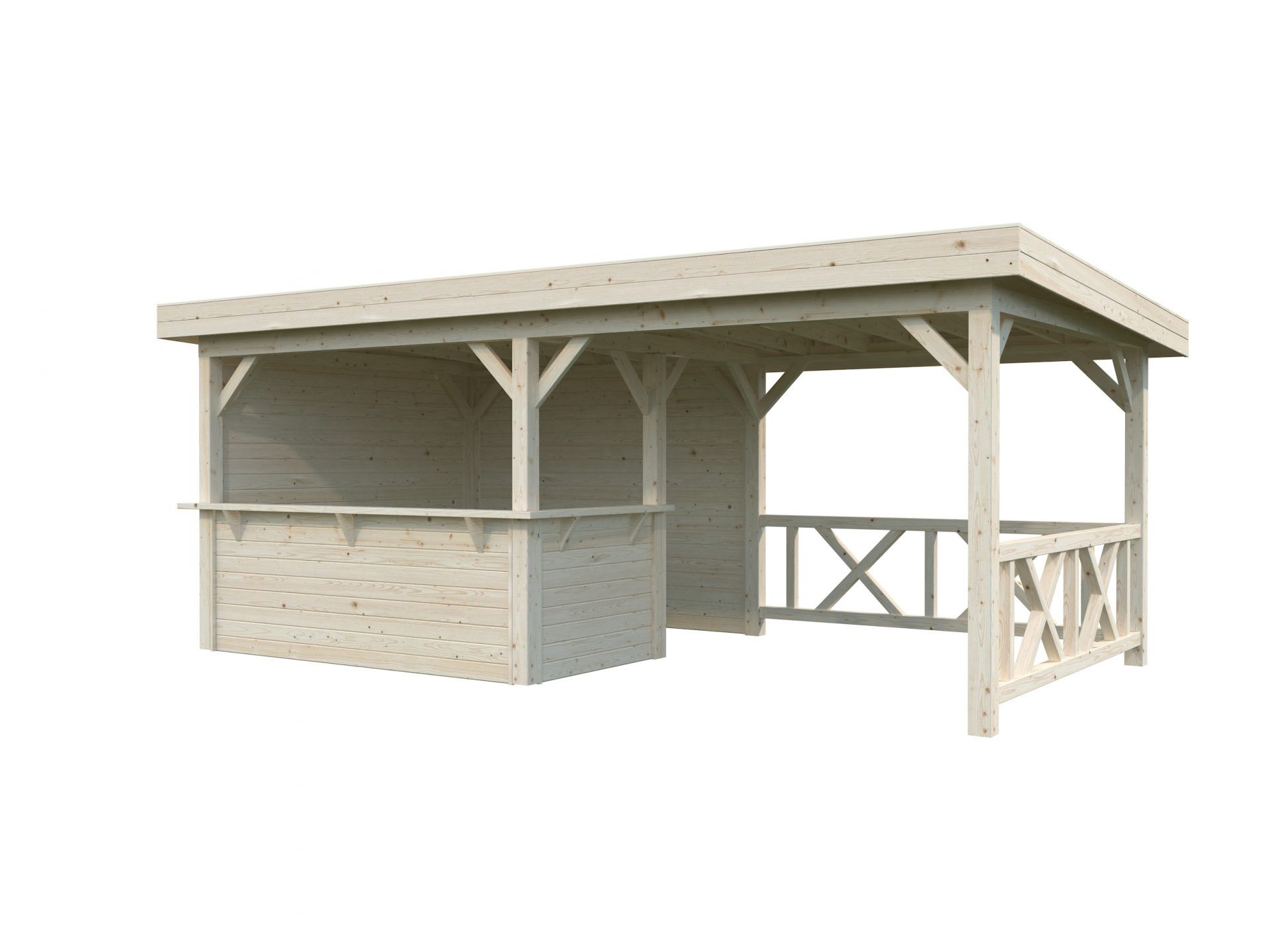 Palmako Pavillon Lenna 16,6 m2 Set 310