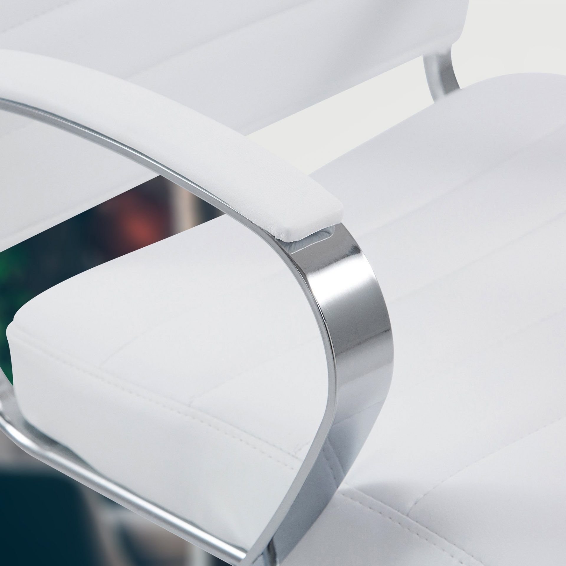 Bürostuhl Oakland Kunstleder, weiß