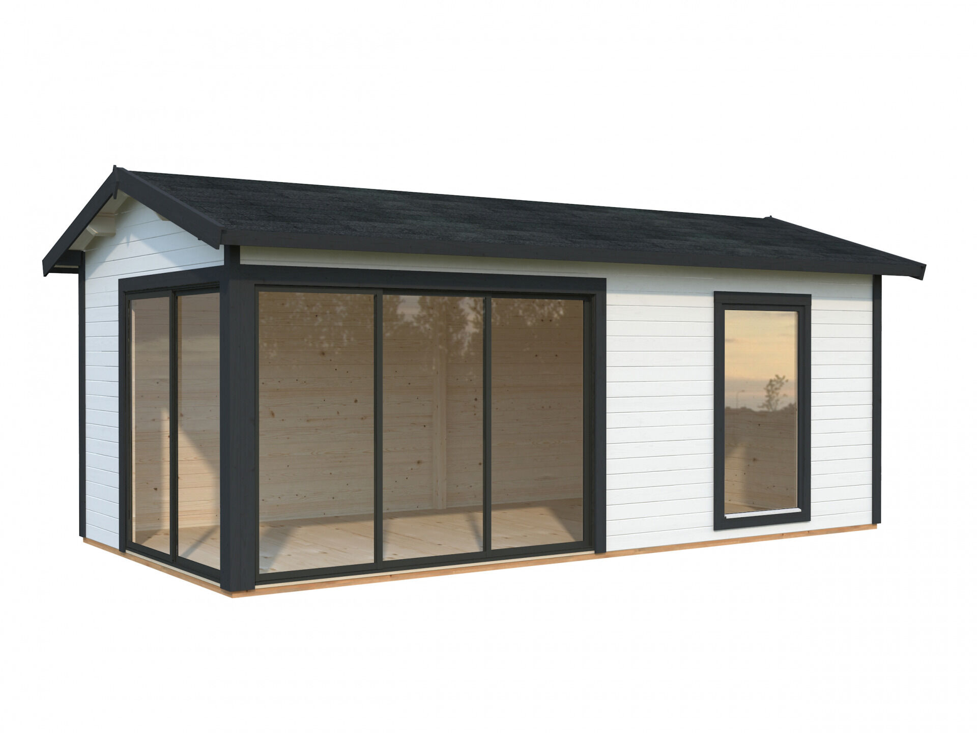 Palmako Gartenhaus Amanda 17,1 m² Slide