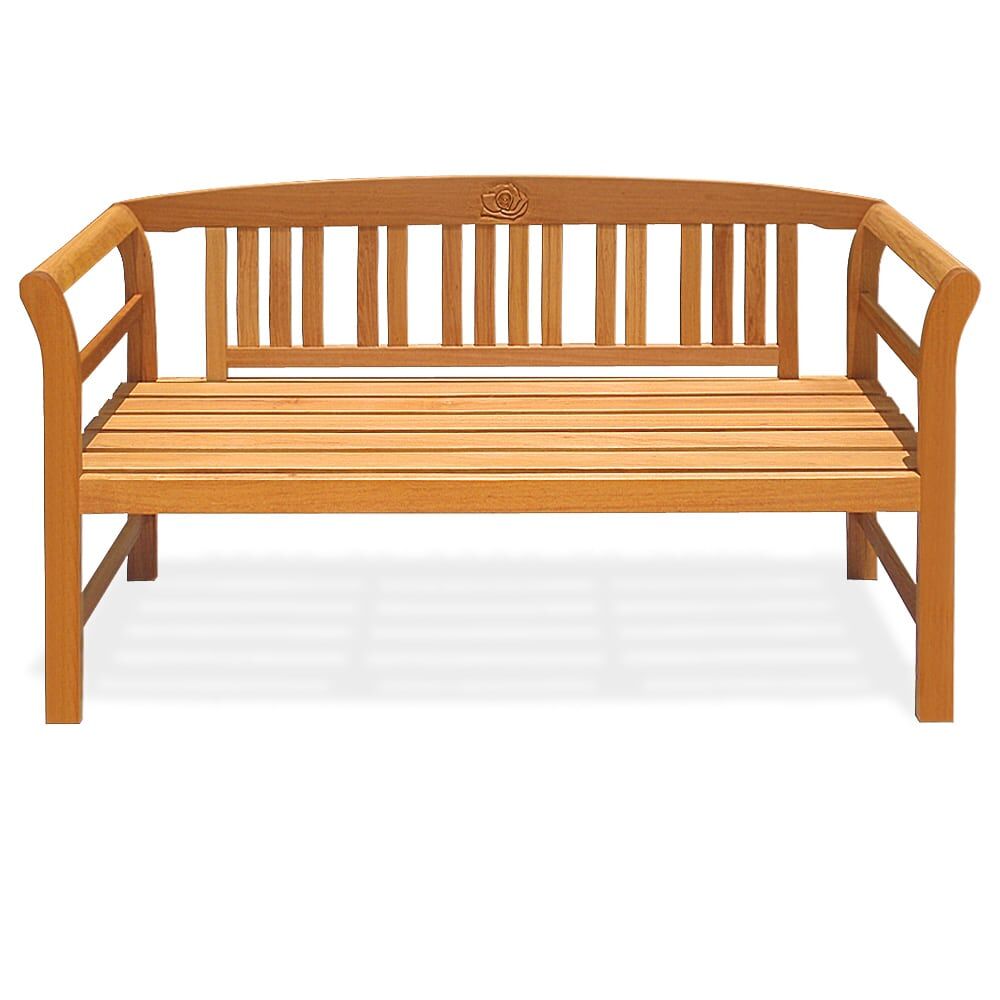 Gartenbank Rose Eukalyptusholz FSC®-zertifiziert 157x45x82cm