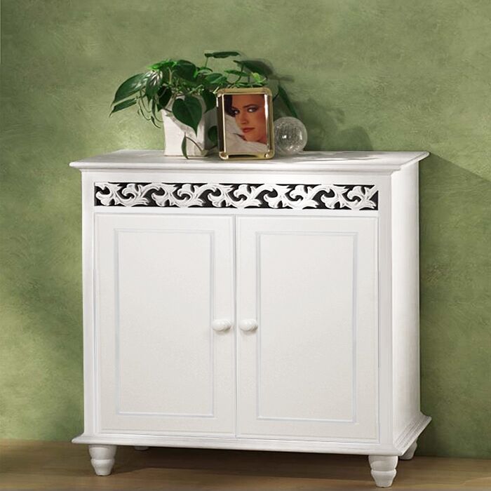 Kommode Jersey Weiß 76x65x35cm