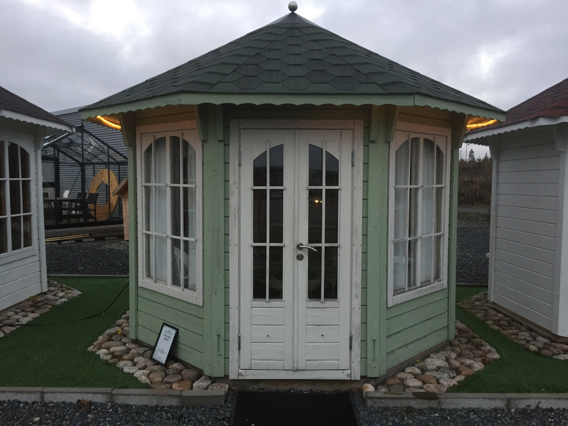 Pavillon Milano 7m2, schwarz