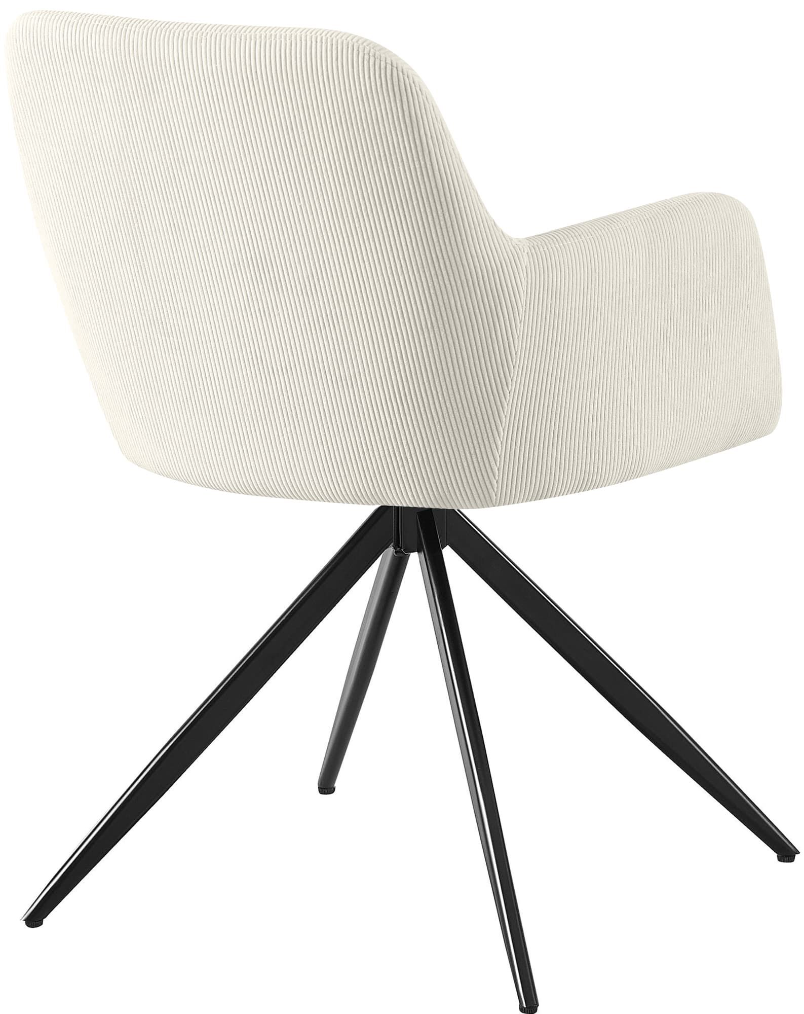 Esszimmerstuhl Olema Cord, creme