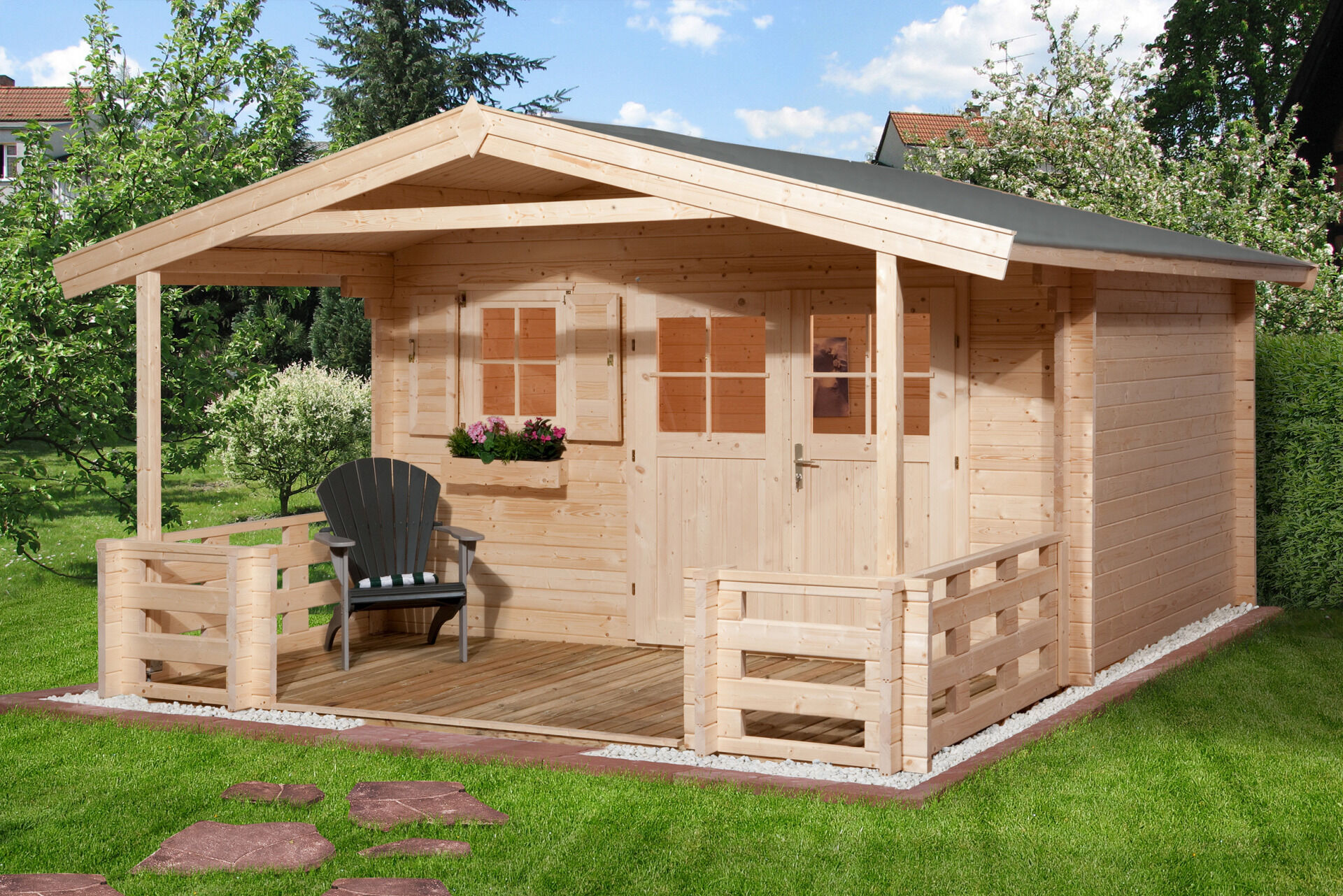 weka Gartenhaus 136 B 4,6x5,9m