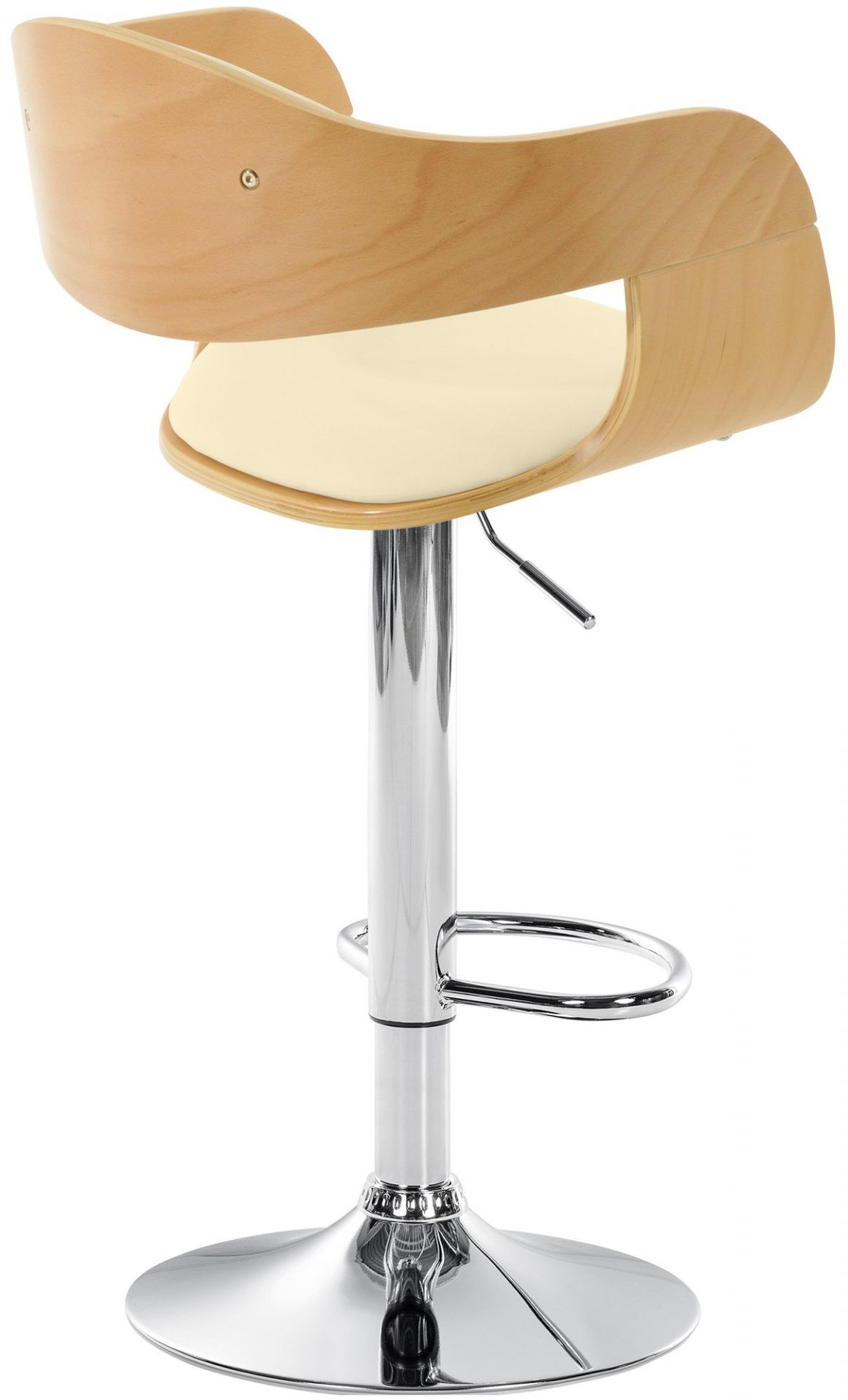 Barhocker Kingston C, natura/creme