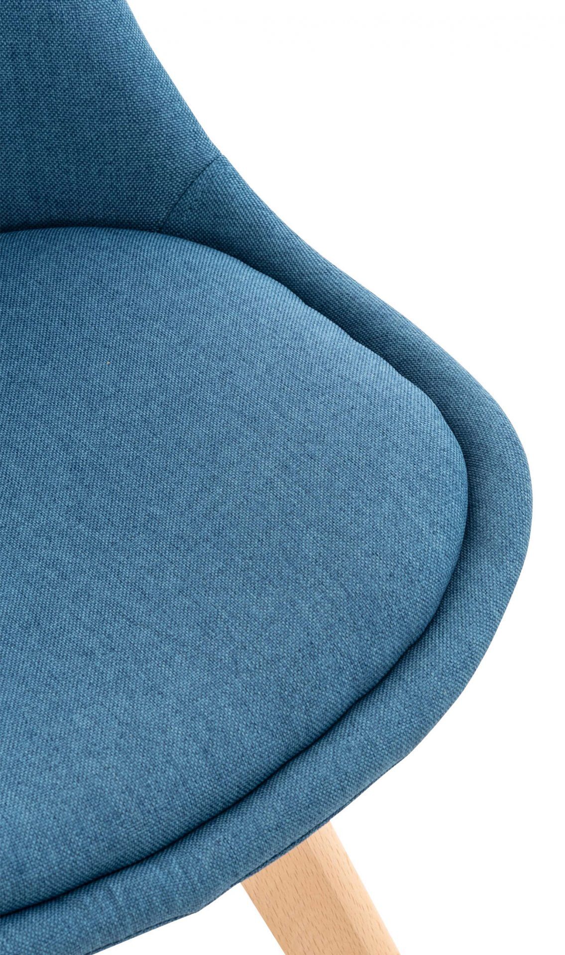 Stuhl Linares Stoff, blau