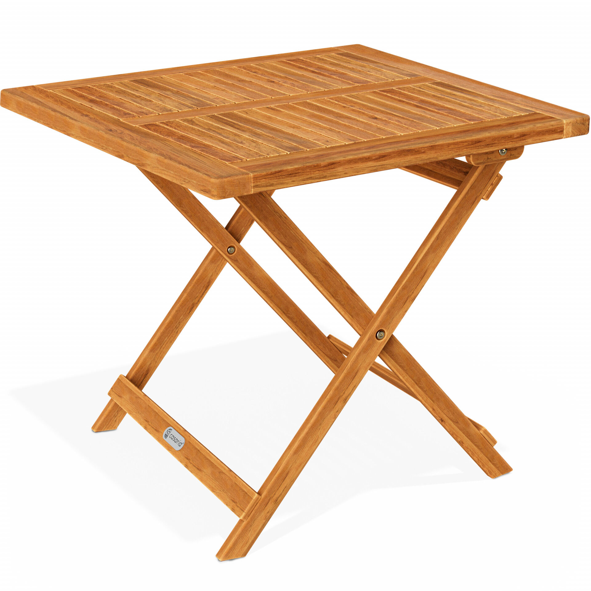 Gartentisch Akazienholz 70x70x73cm klappbar