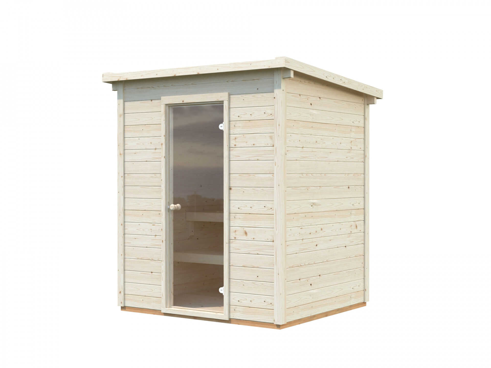 Saunahaus Pultdach Aktion Cubic 2,6 m2