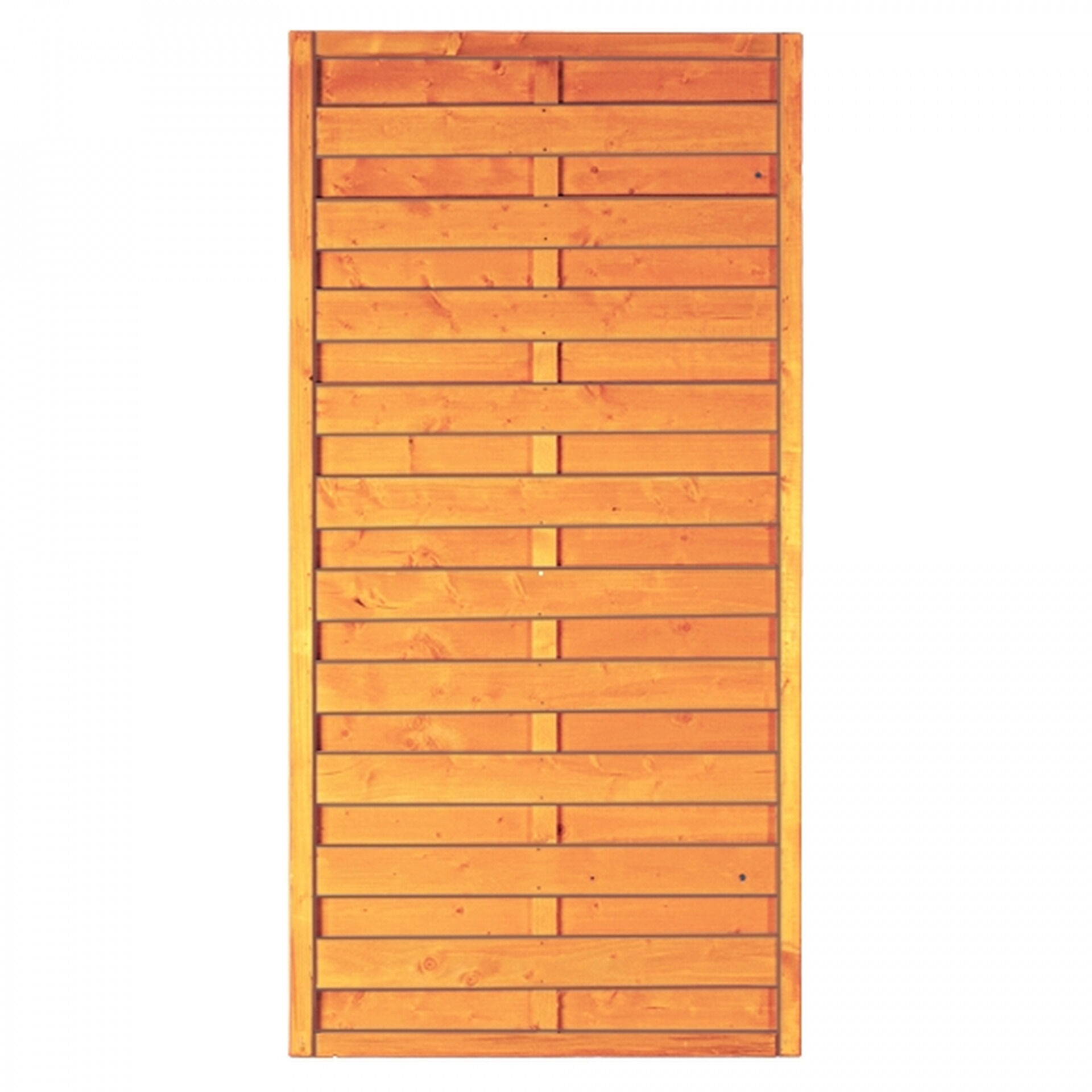 SUNLINE-Serie, 90 x 180 cm, Rahmen 45 x 45 mm, pinienfarbig lasiert