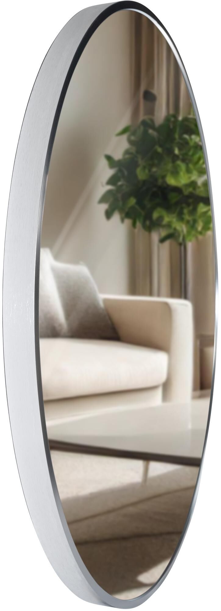 Wandspiegel Elsie L, silber