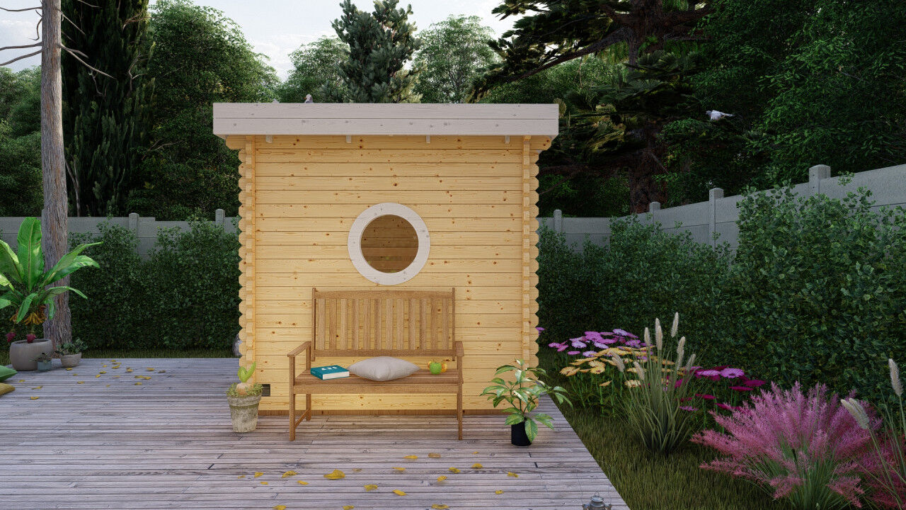 Saunahaus Gartensauna Trontheim 2