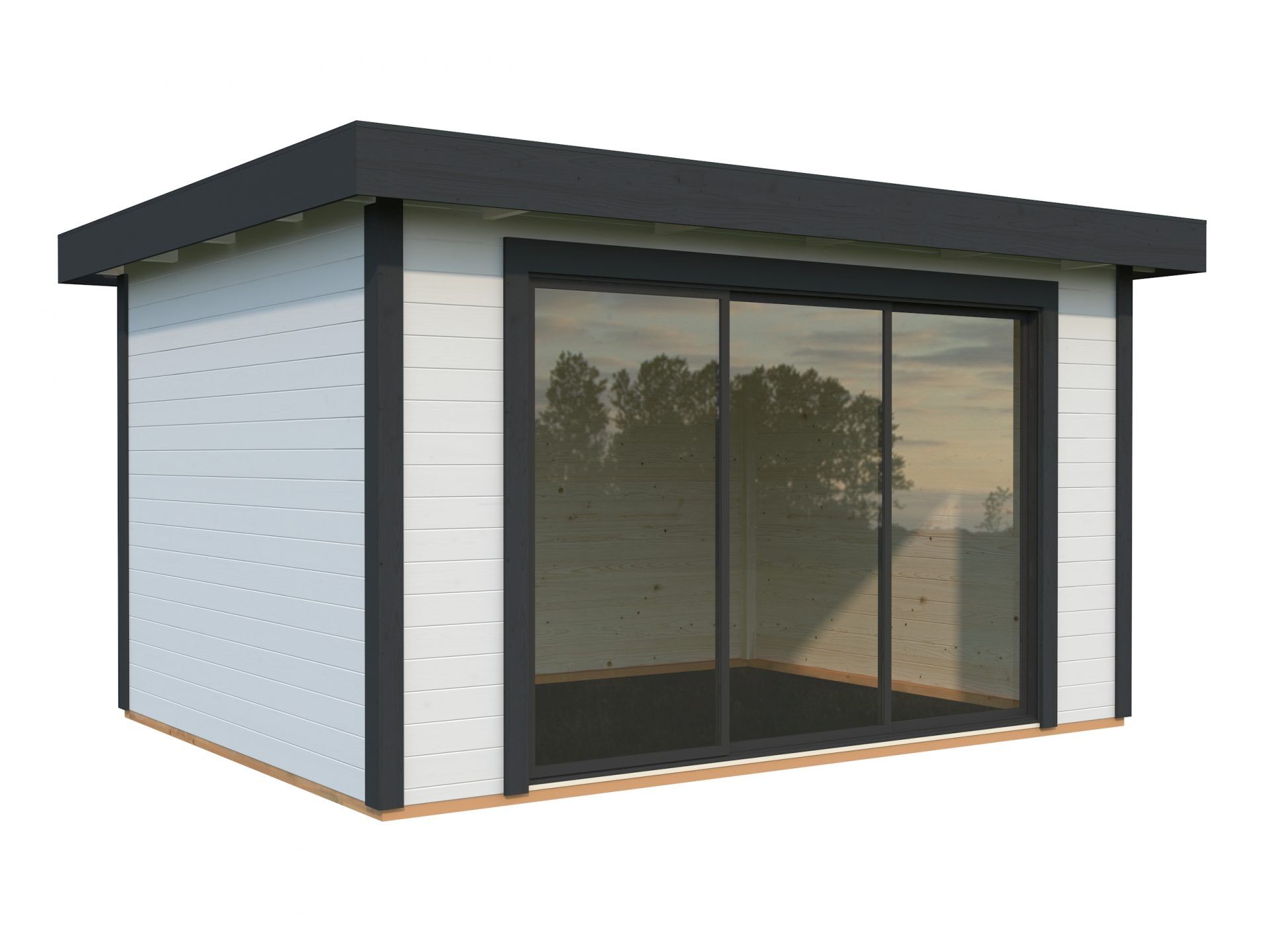 Flachdach Gartenhaus Aktion 69