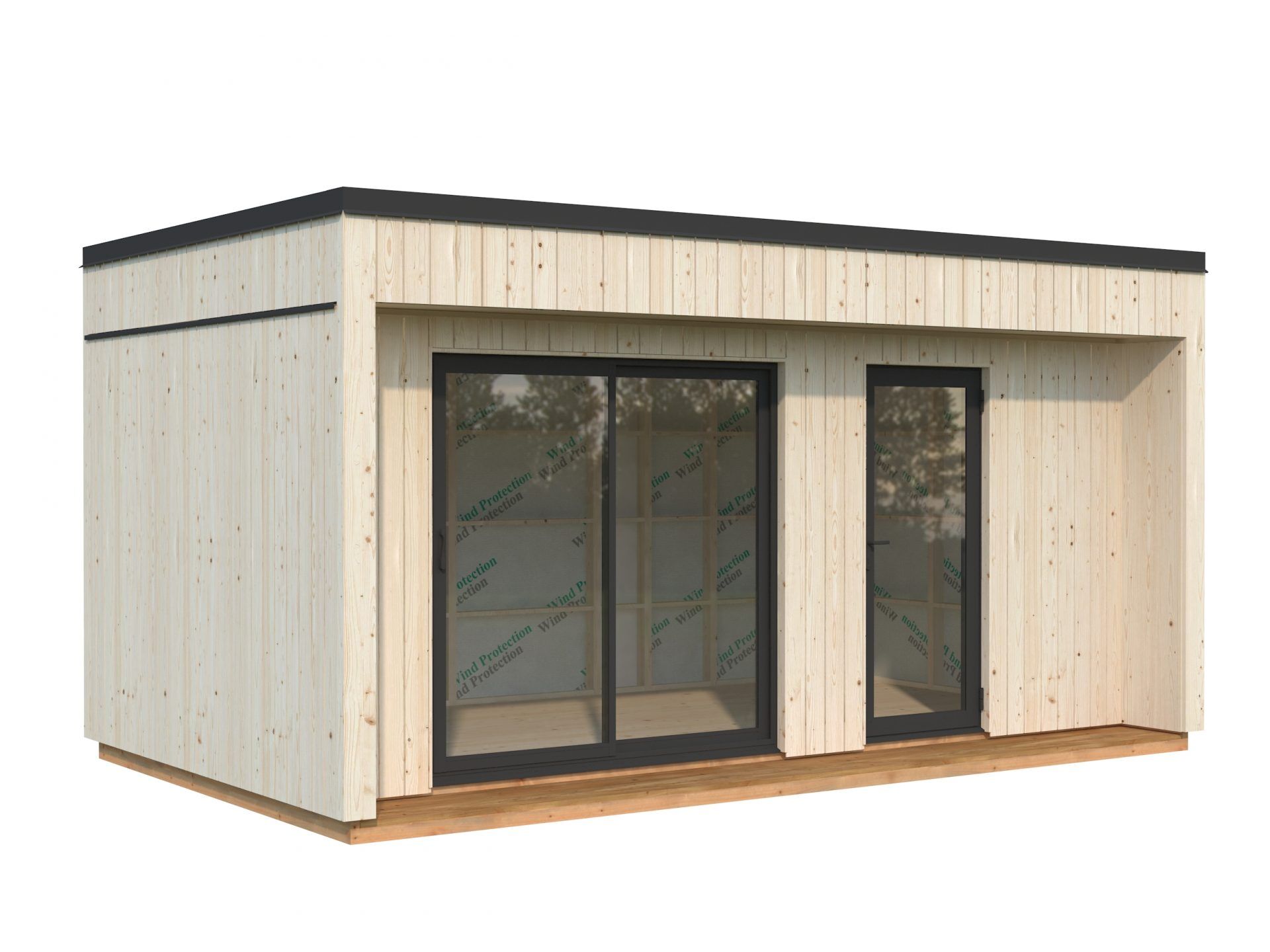 Palmako Tinyhaus Gartenhaus Johanna 13,6 m²