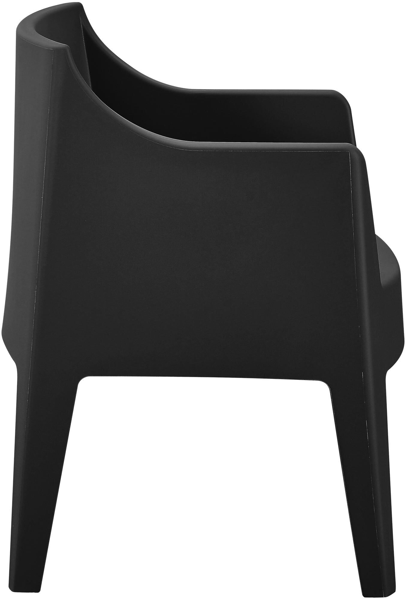 4er Set Stühle Bartal, schwarz