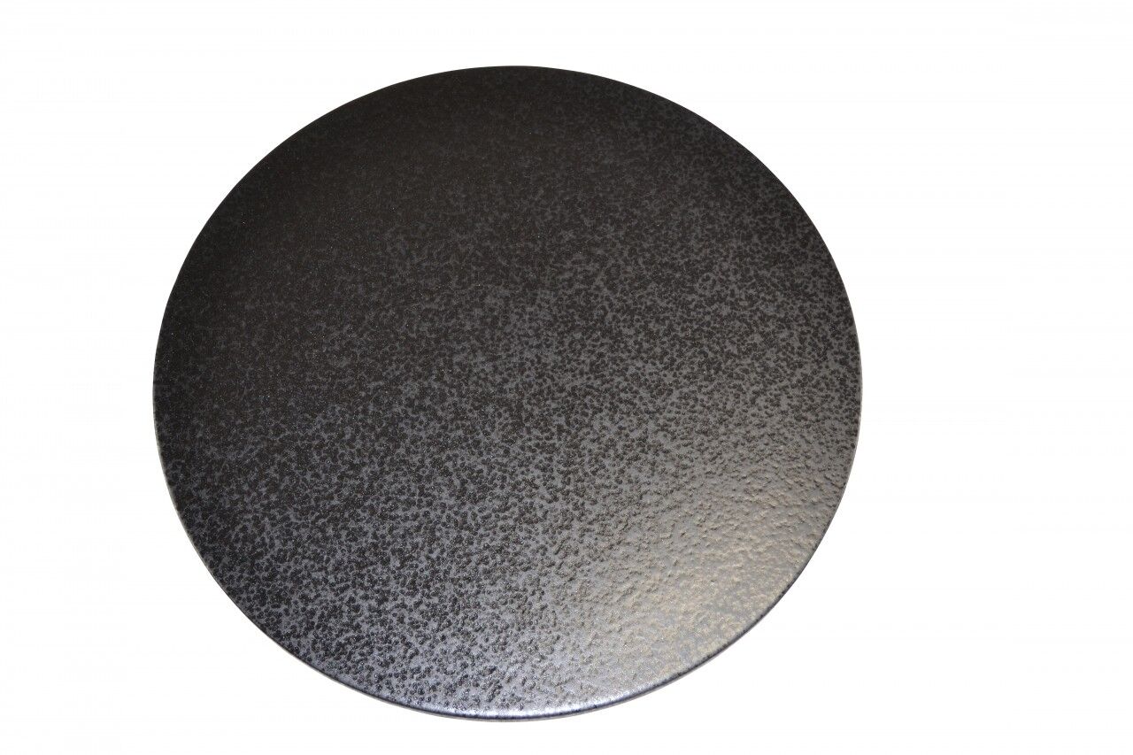 Megrill 350x20mm Pizzastein, Brotbackstein, Grillstein aus glasiertem Cordierit