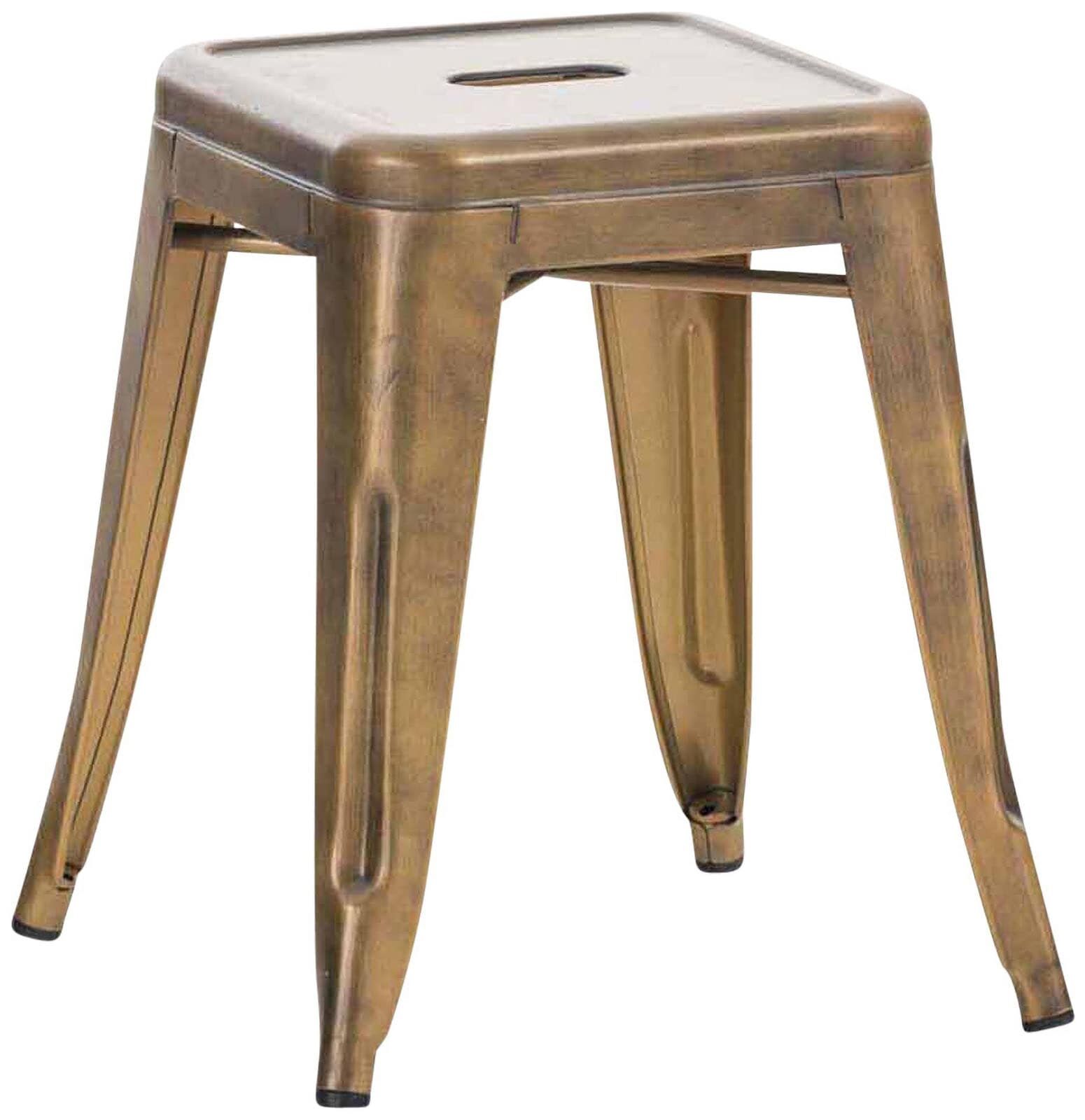 4er Set Hocker Armin, gold