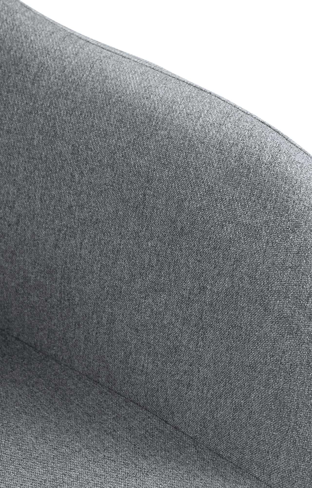 Barhocker Natoma Stoff weiß, grau