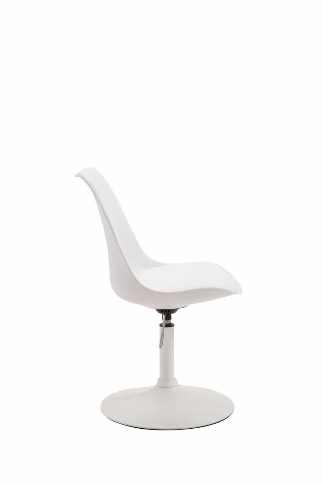 4er Set Esszimmerstühle Maverick W Kunststoff, weiß