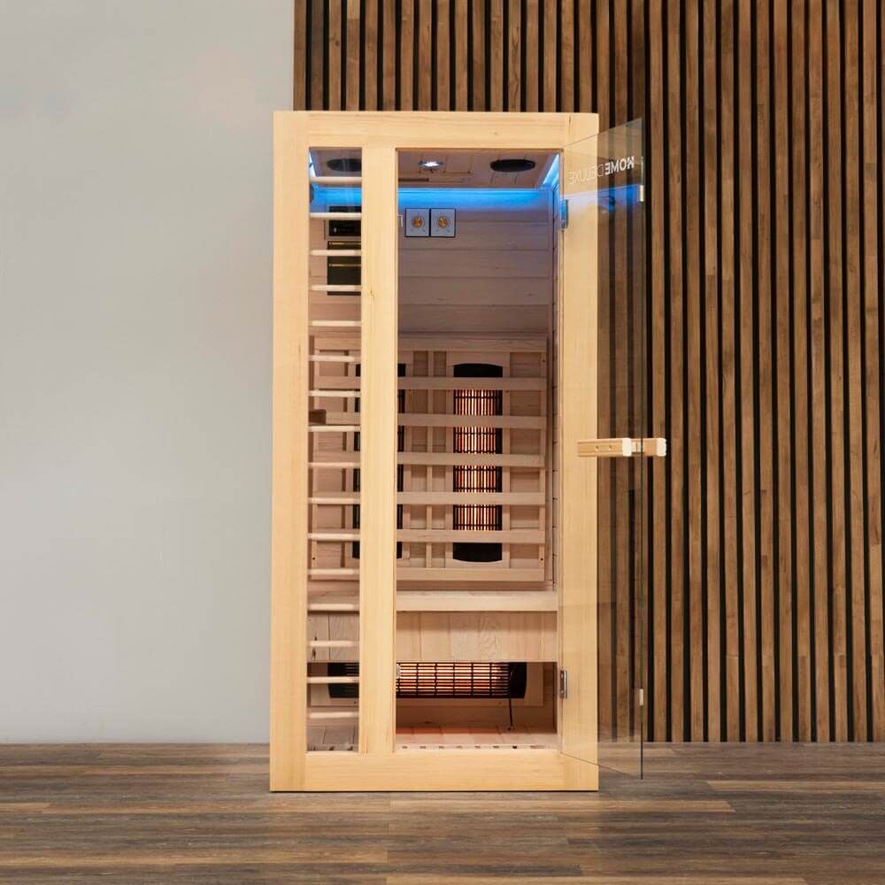Infrarotkabine REDSUN DELUXE S - 90 x 90 cm für 1 Person