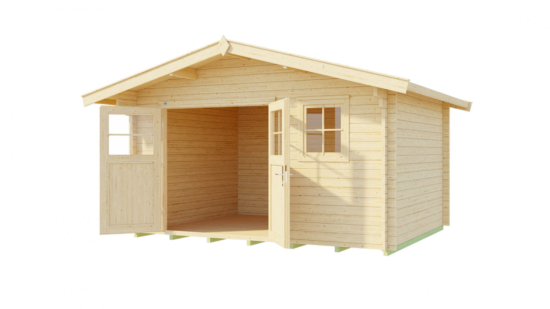 weka Gartenhaus 136 - 4,6x3,7m