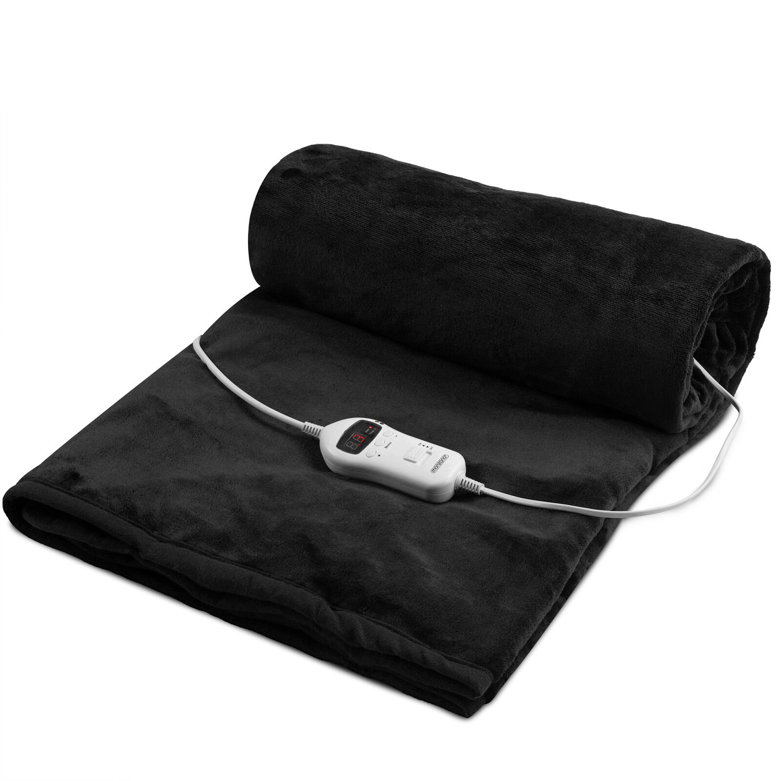 Heizdecke Coral Fleece Anthrazit 180x130ccm