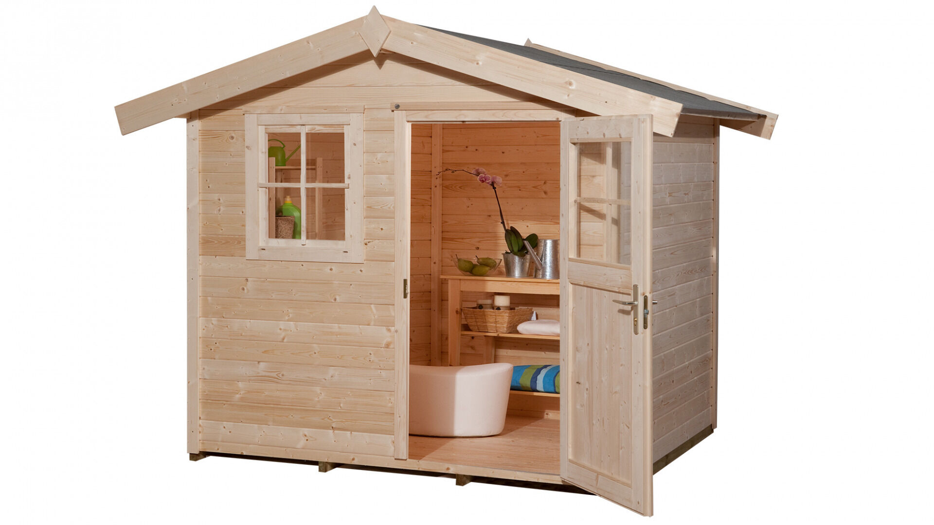 weka Gartenhaus 123 - 3,1x2,7m