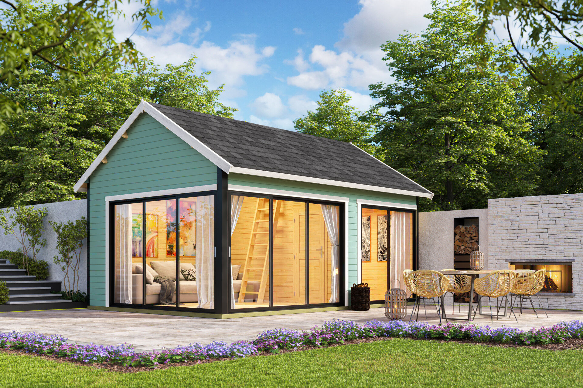 Lasita Maja Gartenhaus Murano 3