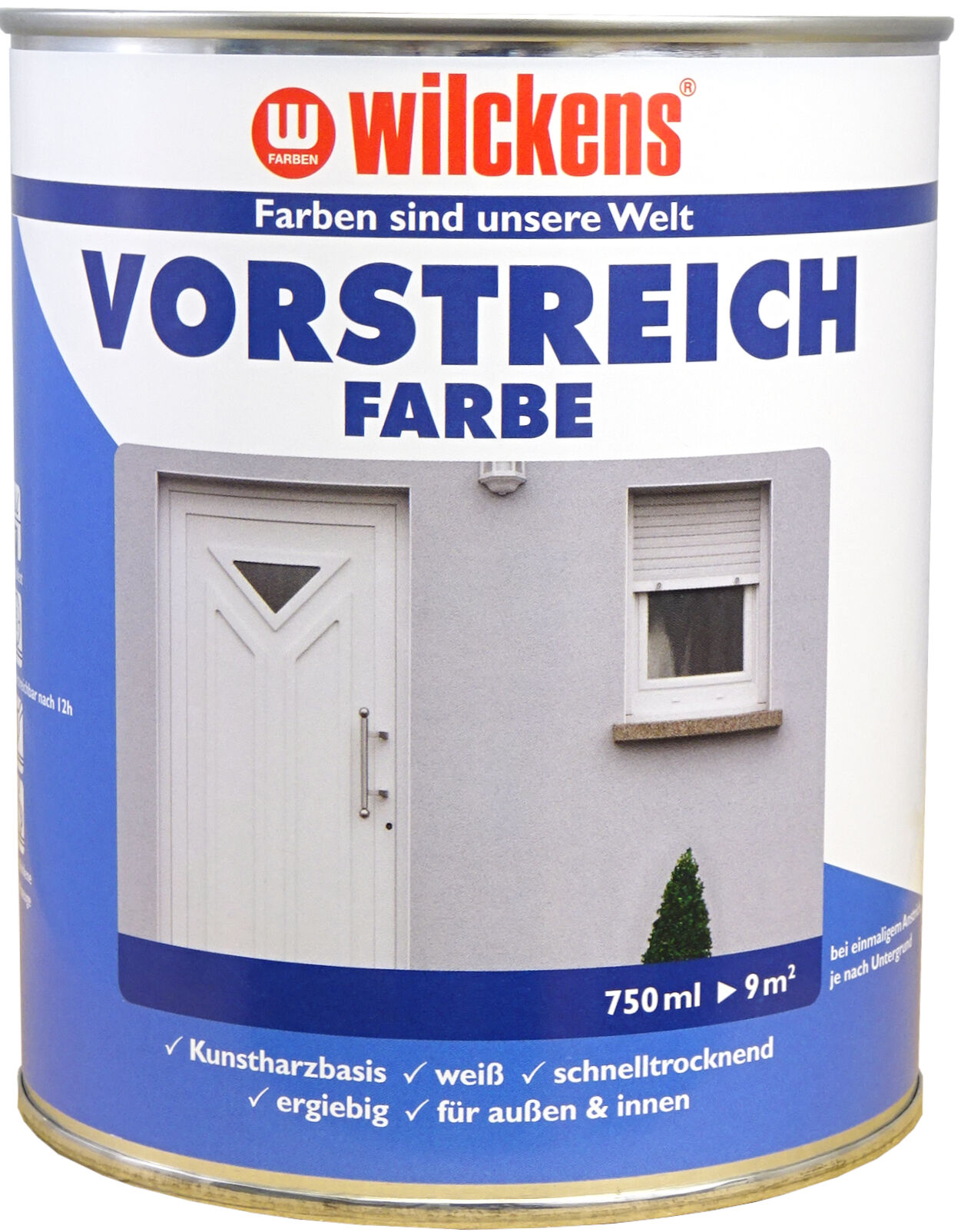 Wilckens Vorstreichfarbe Weiß 0.75l