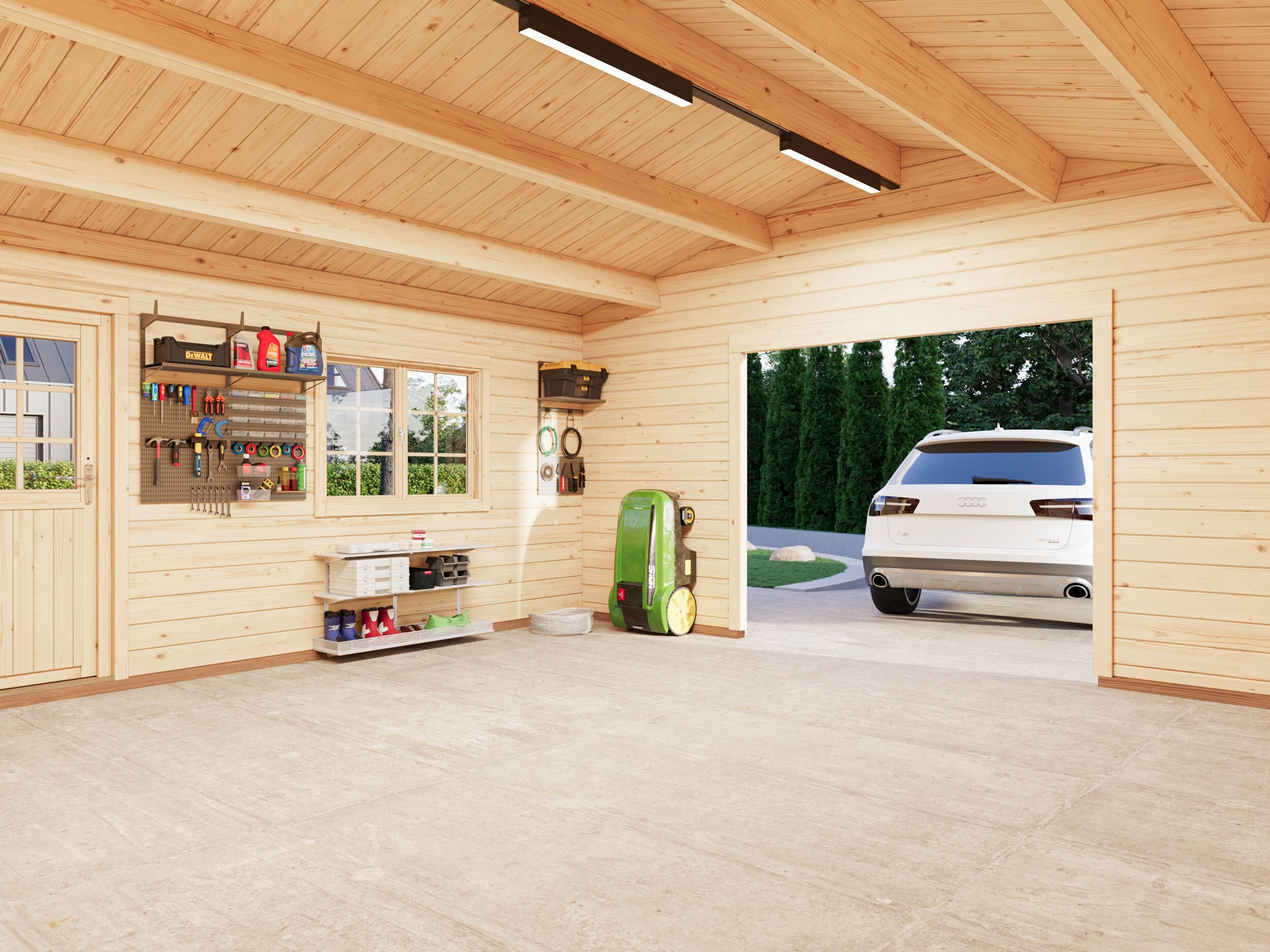Palmako Holzgarage Roger 27,7 m²