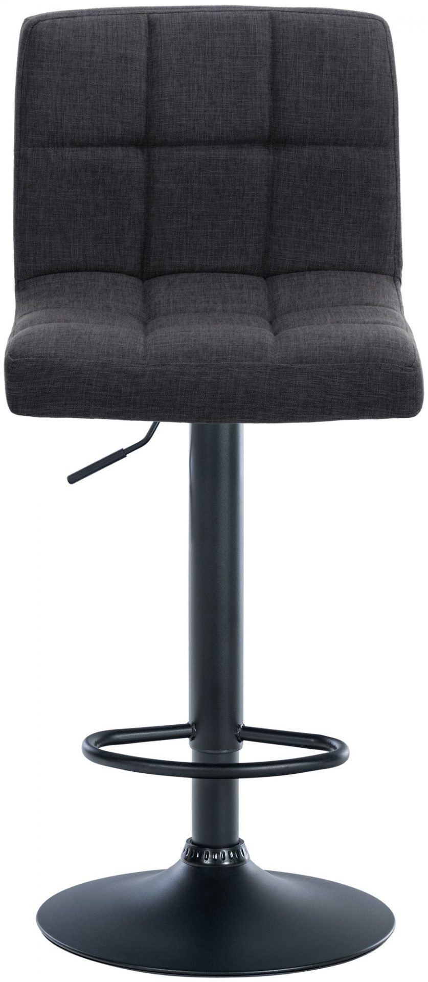 2er Set Barhocker Calma Stoff schwarz, dunkelgrau