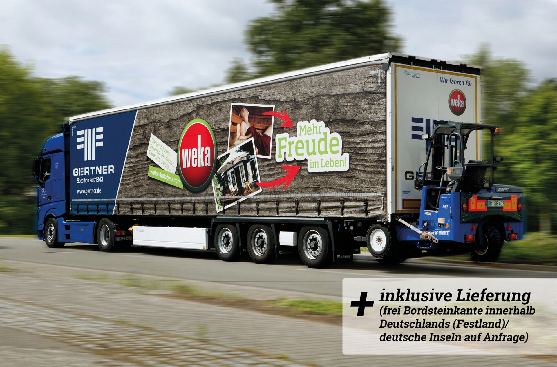 weka Design-Gartenhaus Cubilis 2.0 3,9x3,9m