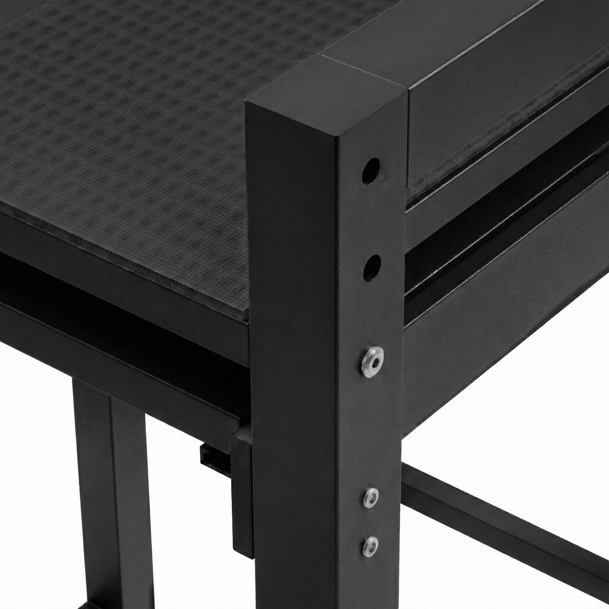 Waschmaschinenregal Juri, schwarz