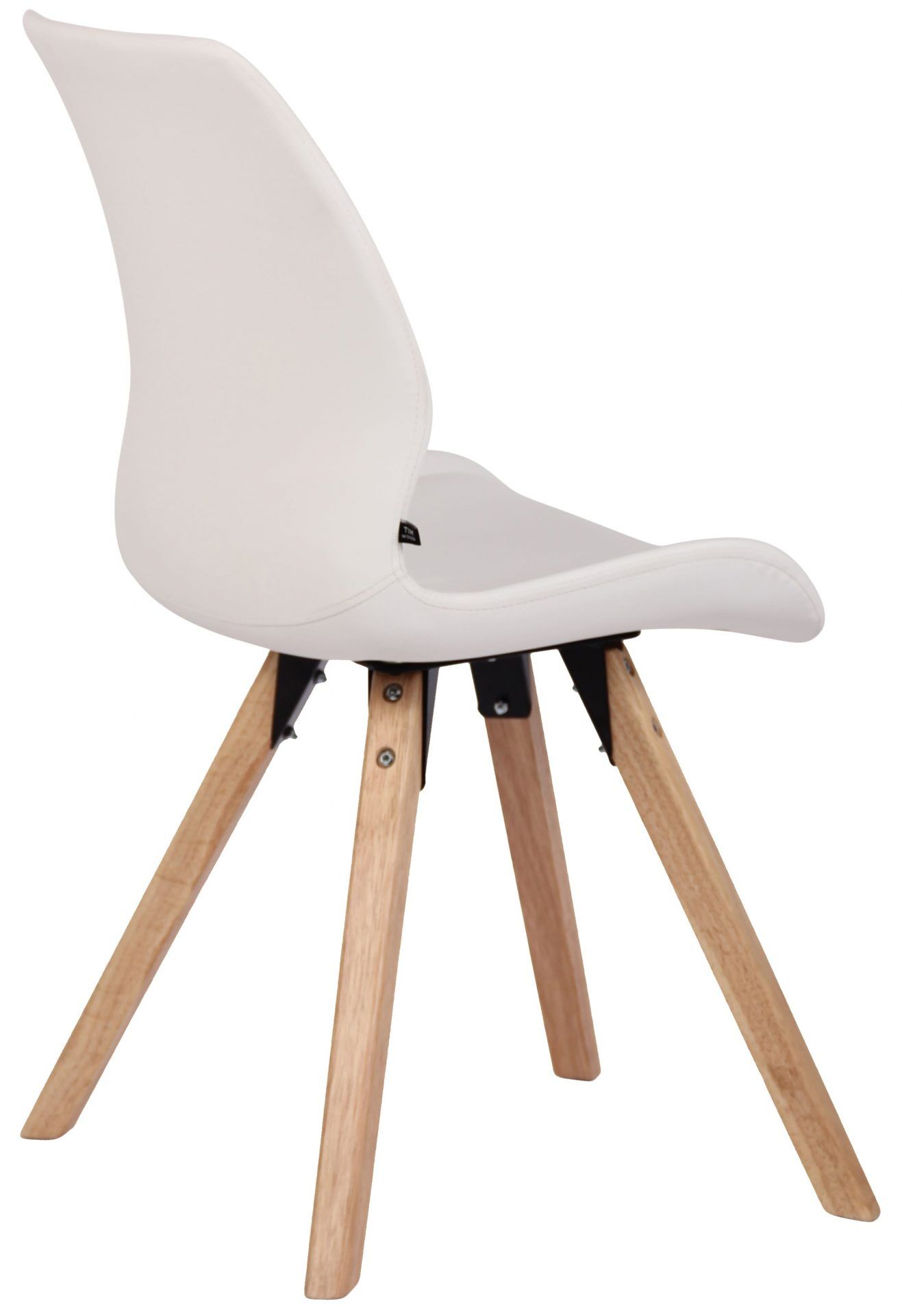 Stuhl Luna Kunstleder, weiß