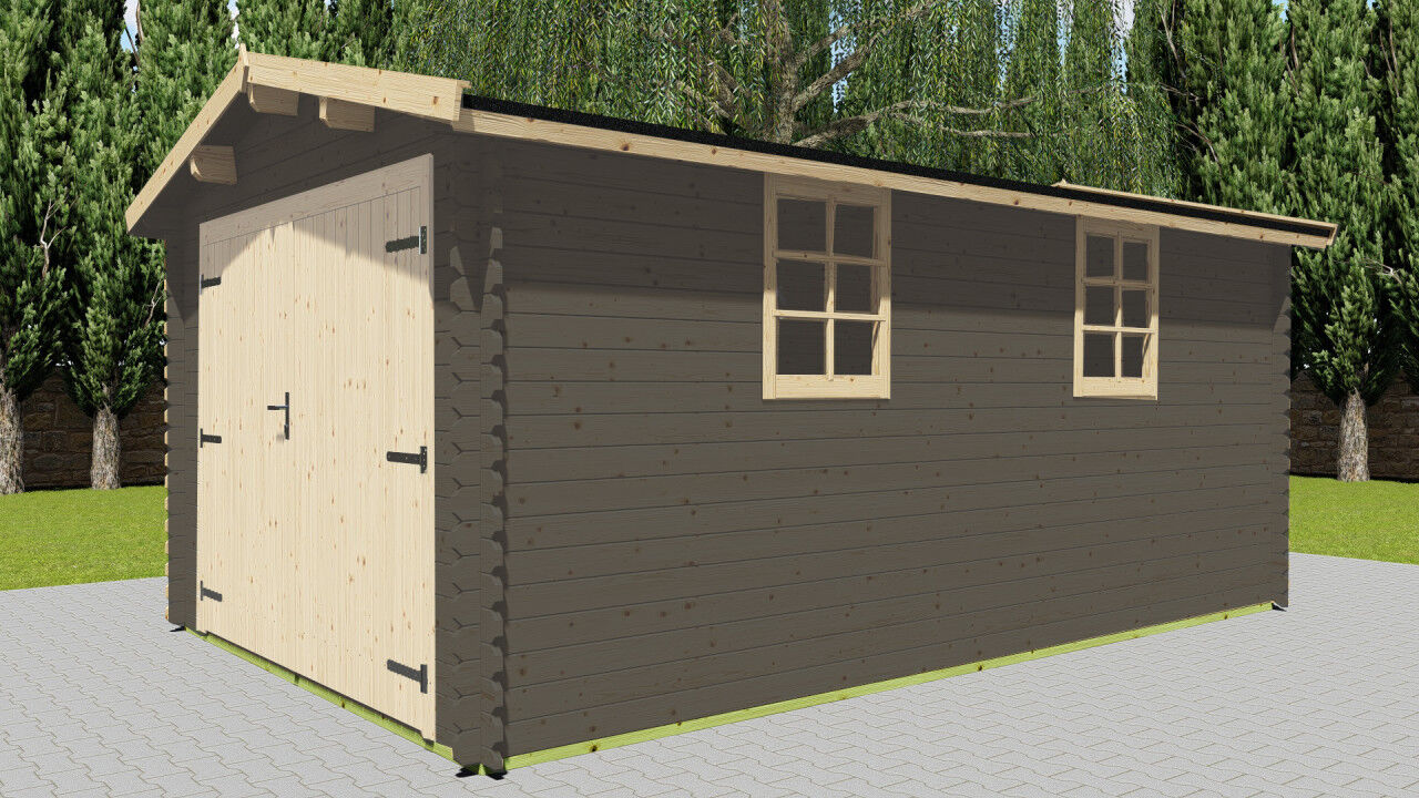 Holzgarage Schweden 32