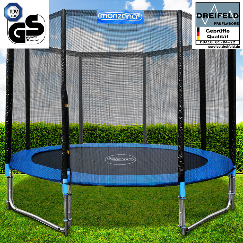 Trampolin Ø305cm inkl Sicherheitsnetz TÜV SÜD GS