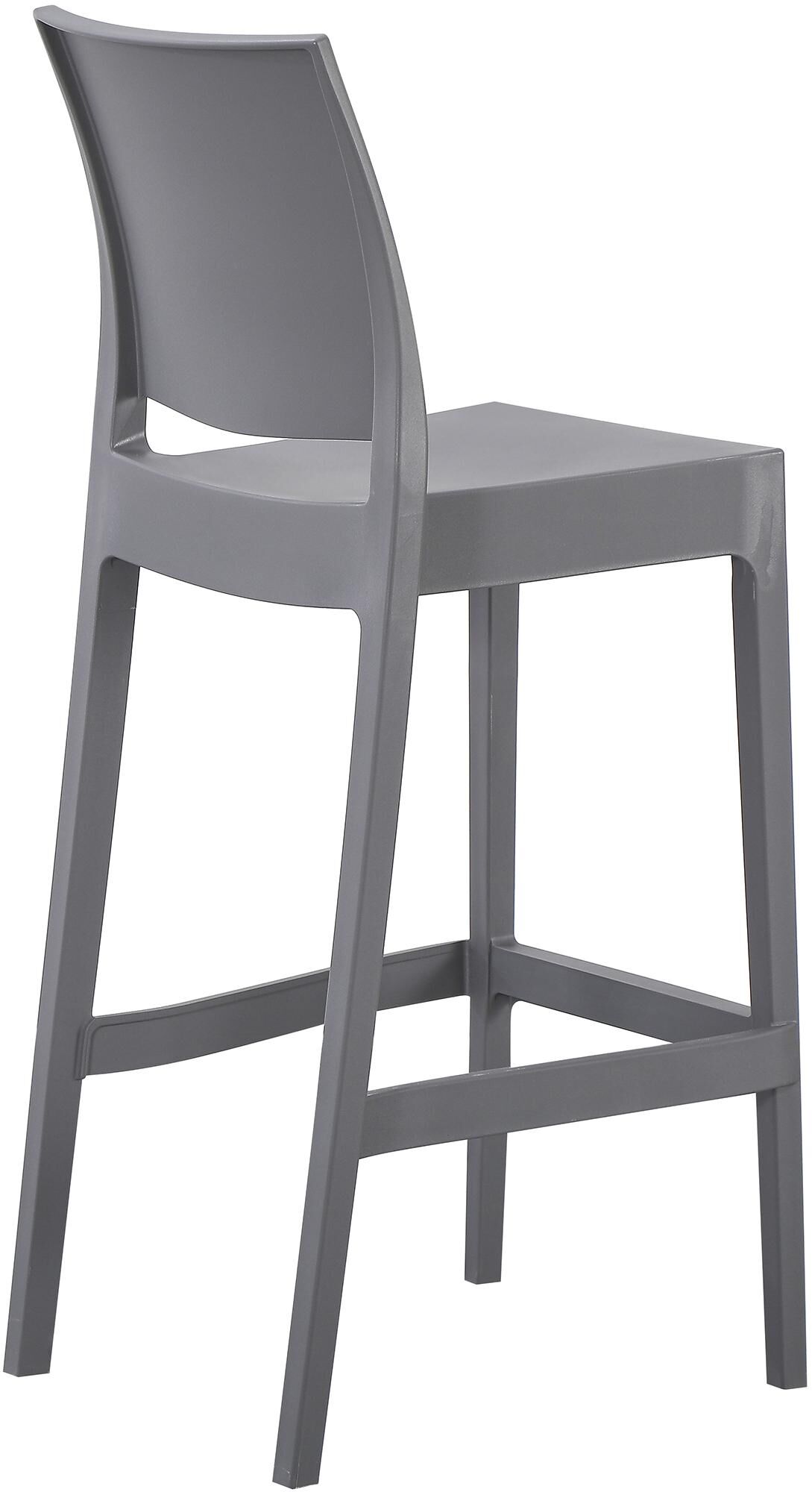 Barhocker Flamur, dunkelgrau