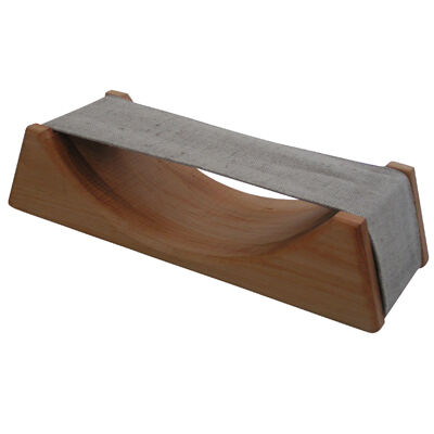 292109 Sauna Kopfstütze mit Leinenbezug (Erle)