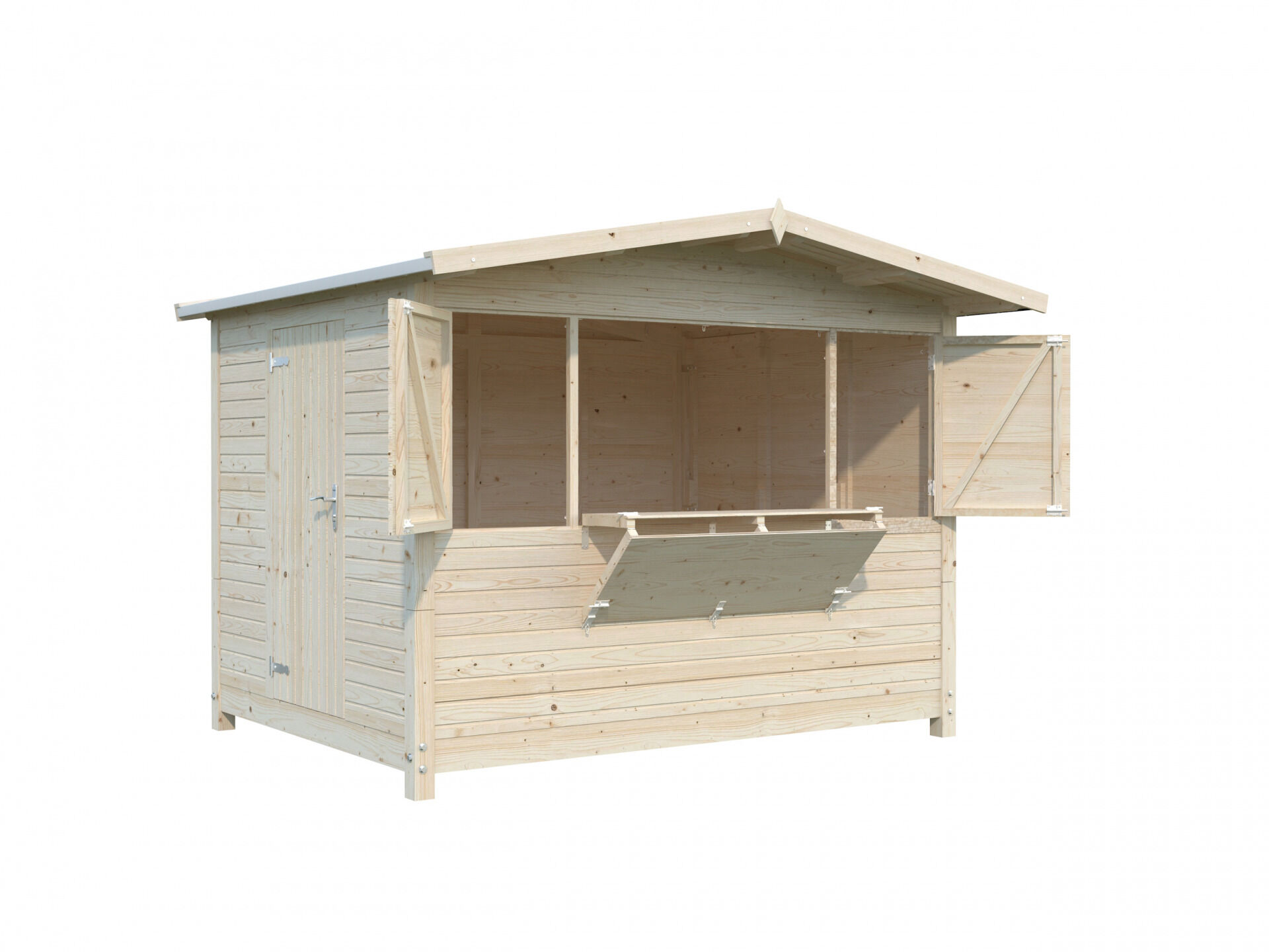 Palmako Marian 6,2 m2 - Klappbarer Marktstand