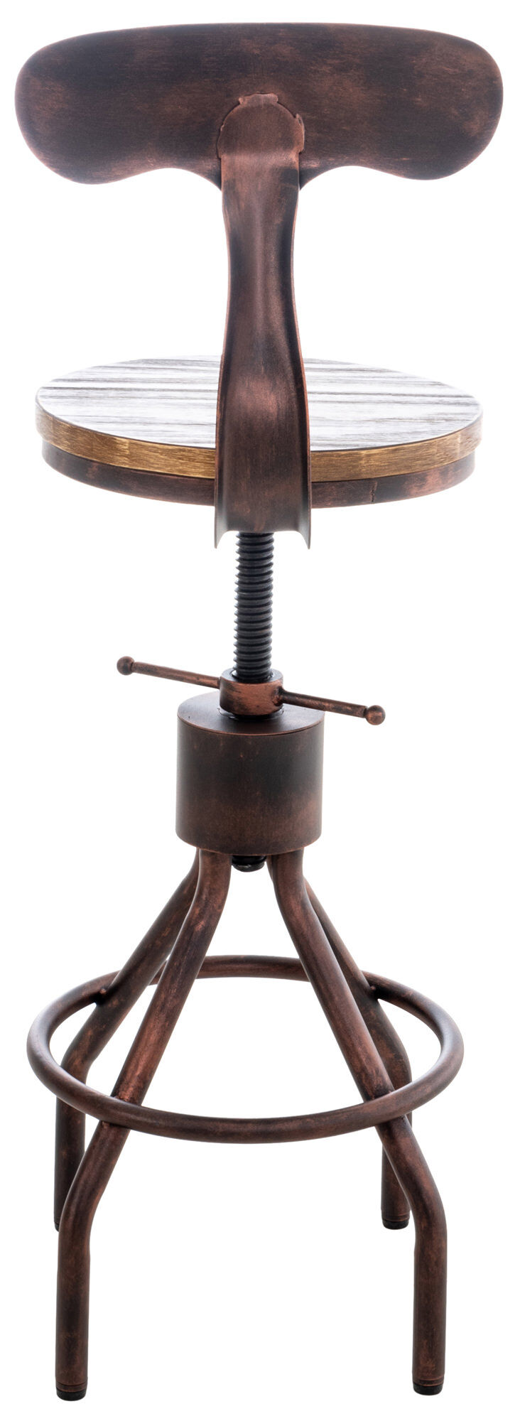 2er Set Barhocker Hanam, bronze