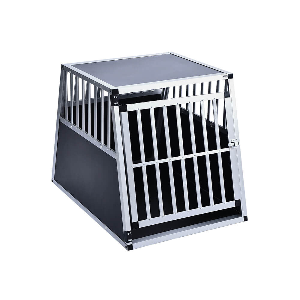 Hundetransportbox aus Aluminium SKITO L - 90 x 65 cm