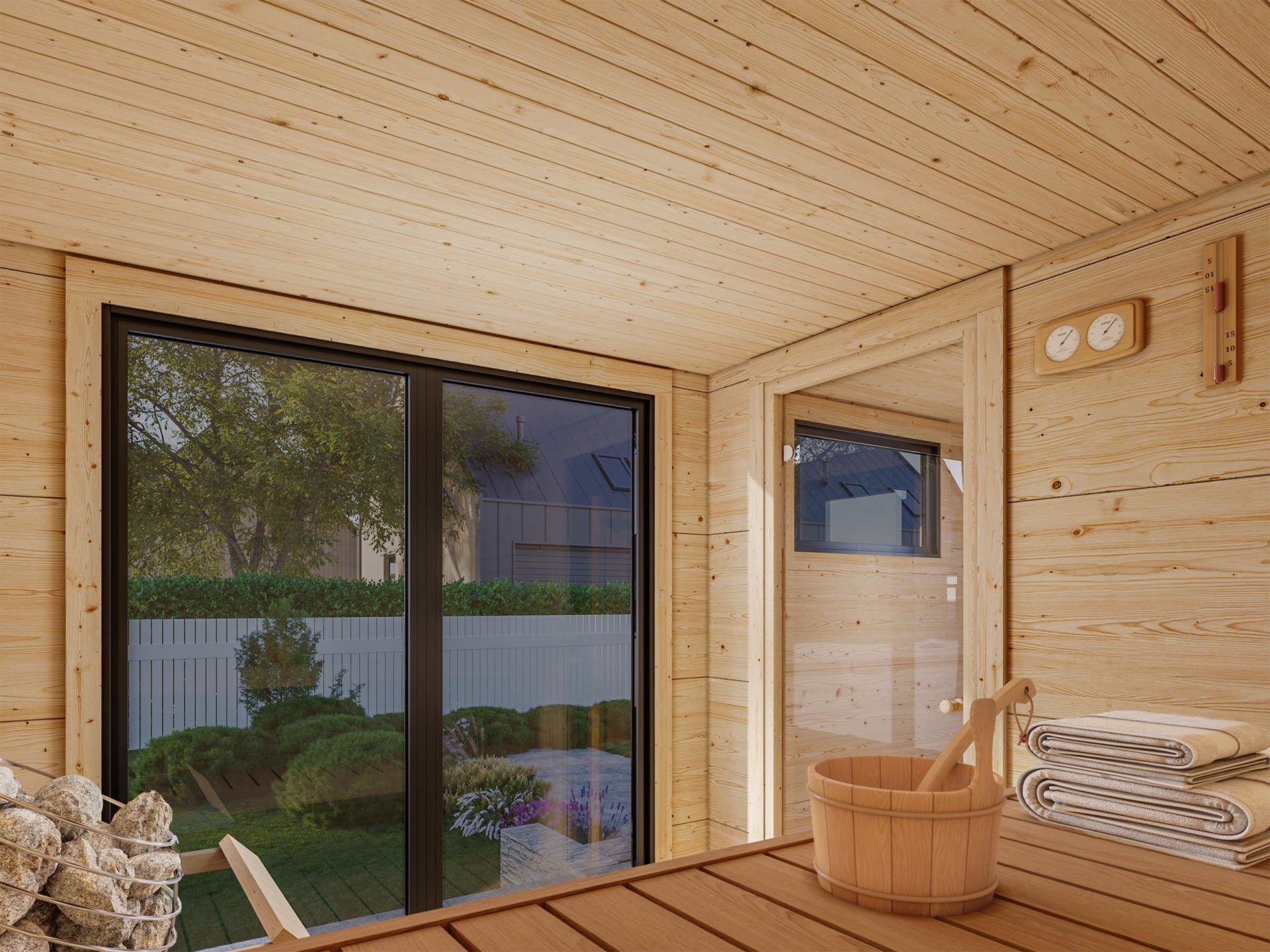 Palmako Saunahaus Grace Sauna 8,2 m2