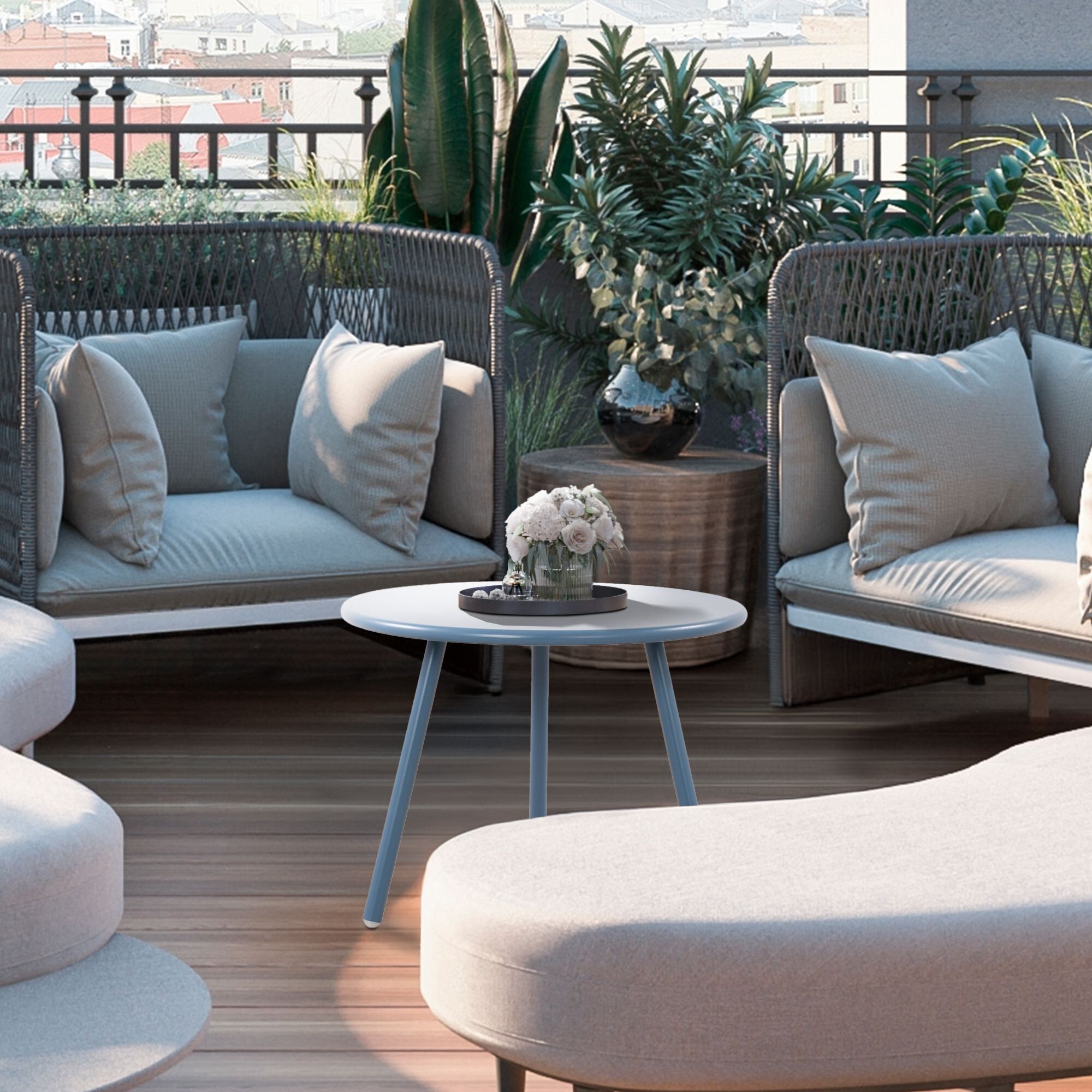 Couchtisch Minot, blau