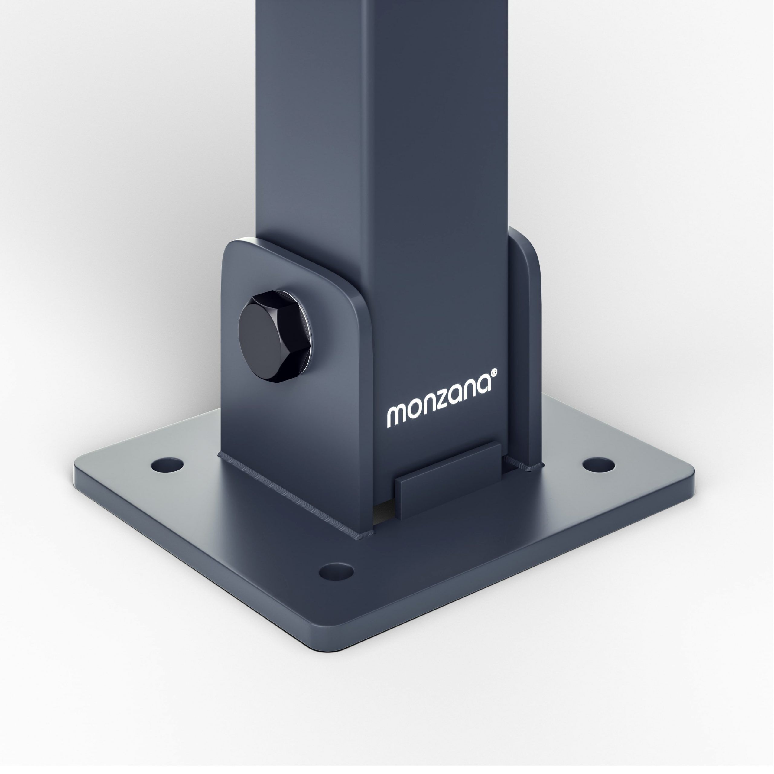 Parkplatzsperre 5x5x65cm inkl Schlüssel