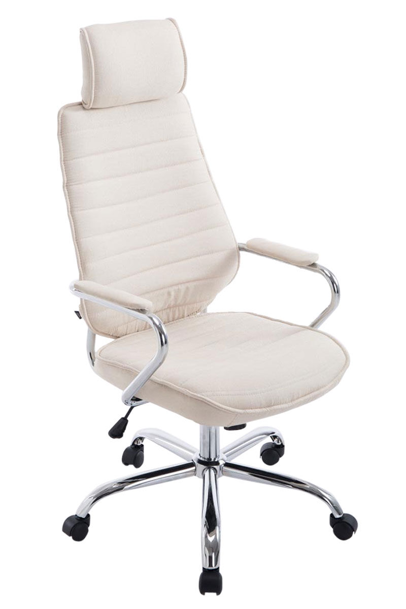 Bürostuhl Rako Stoff, creme