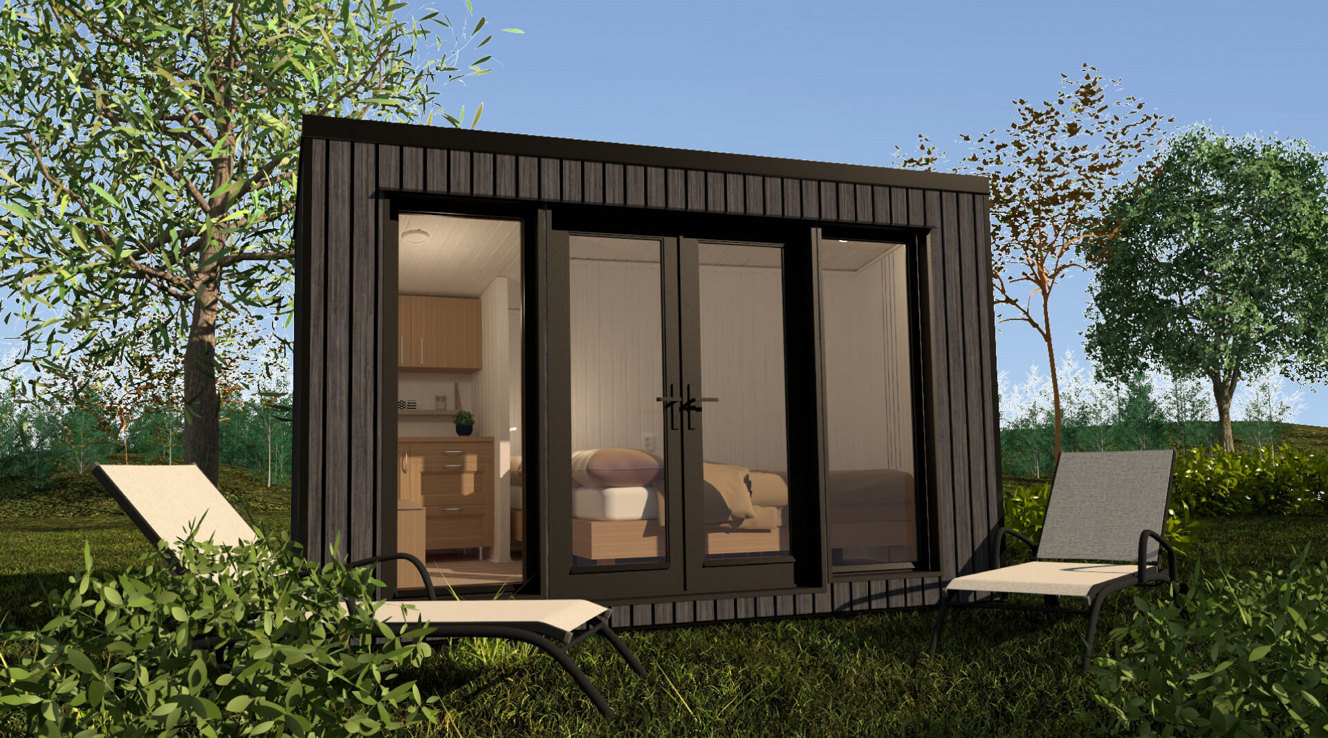 Mobilhaus Tinyhaus 2,3 x 3,9 m