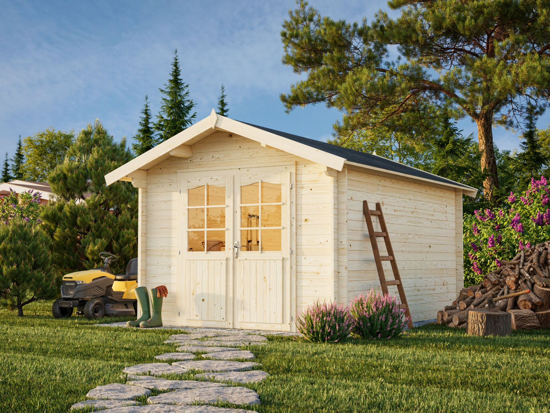 Palmako Gartenhaus Lotta 10,0 m²