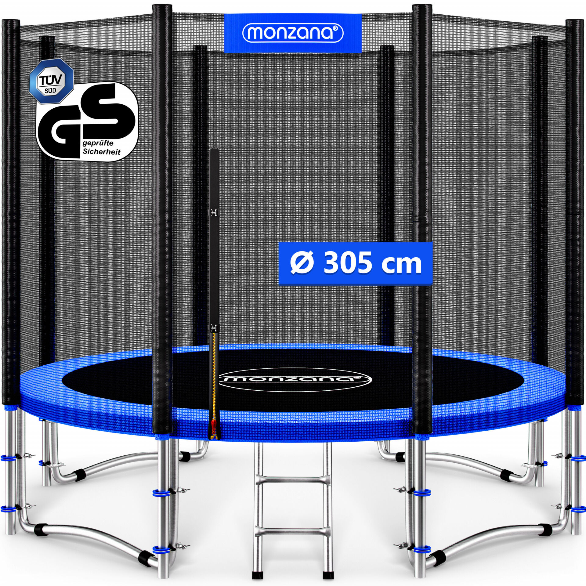 Trampolin Ø305cm inkl Sicherheitsnetz TÜV SÜD GS