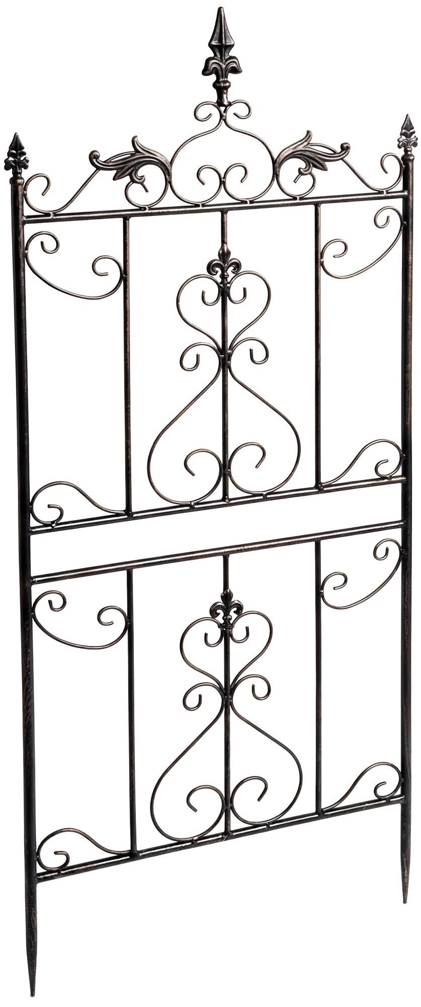 2er Set Rankgitter Myrte, bronze