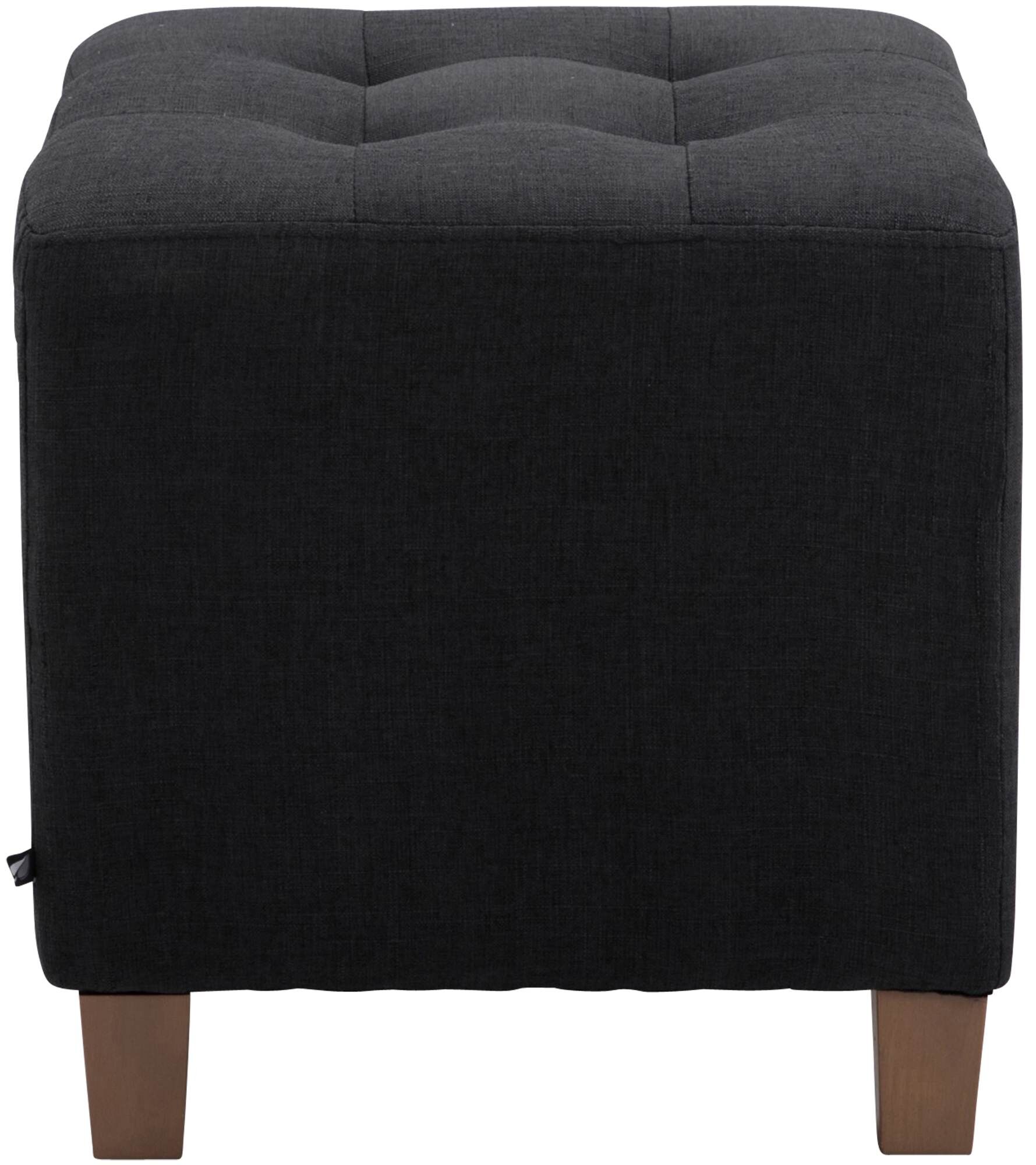 Sitzhocker Pharao, antik-hell, schwarz